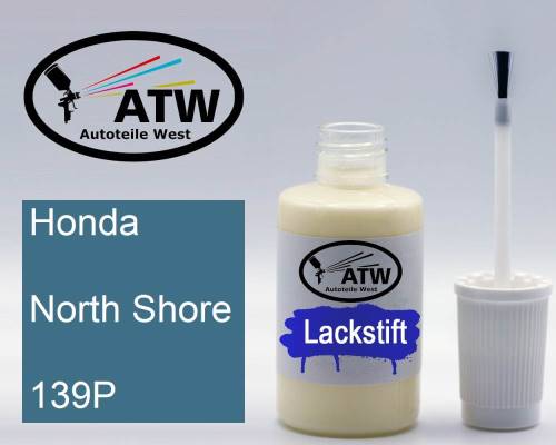 Honda, North Shore, 139P: 20ml Lackstift, von ATW Autoteile West.